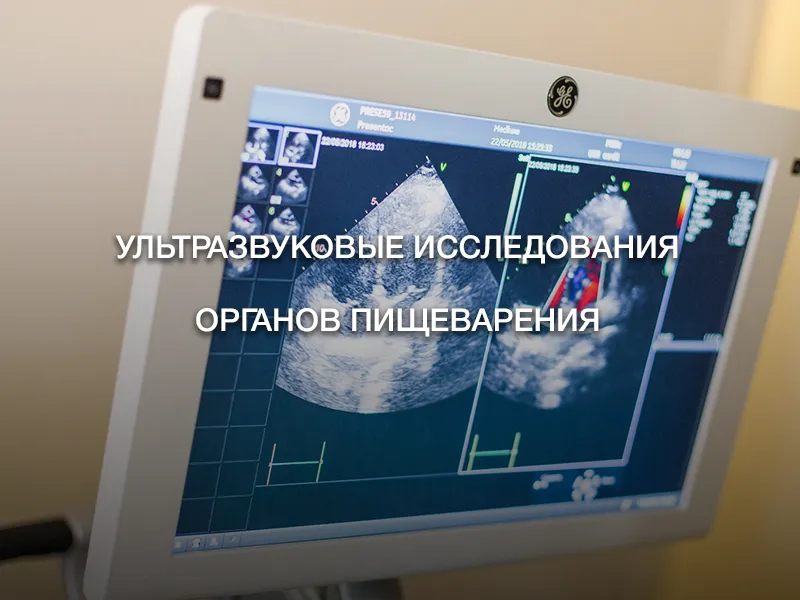 Ультразвуковые исследования органов пищеварения
